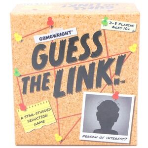 Gamewright Guess The Link A Star-Studded Deduction Card Game 2-8 Players Age 10+